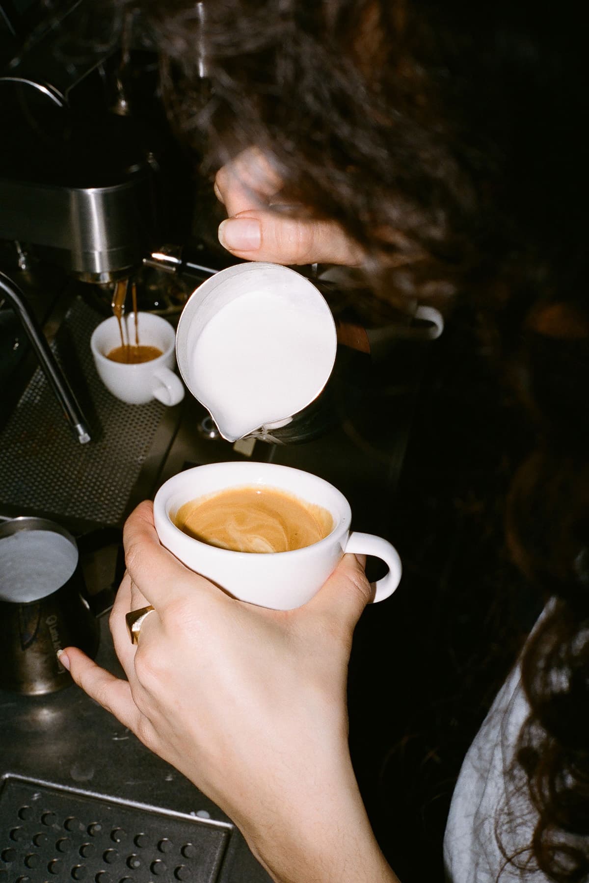La Cabra coffee served at Fonda Bar